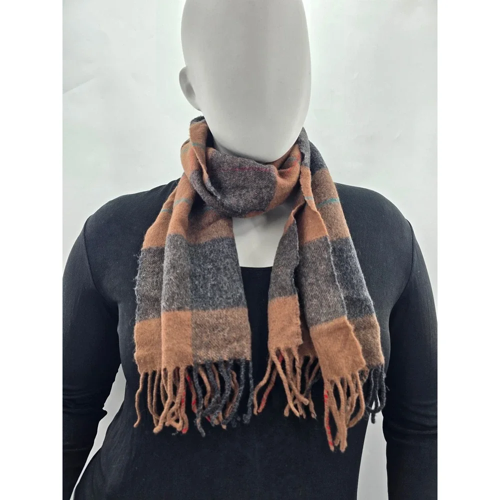 Gray Y2K Scarves Resort Whimsy Goth Cottage Fairy Wraps Cozy Chic Scarf OS